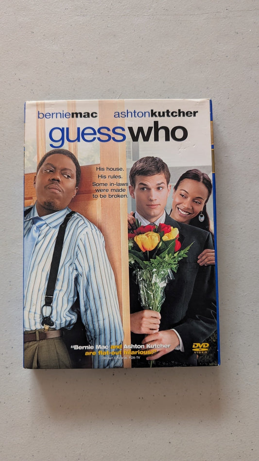 GUESS WHO (DVD, 2005, PG-13) BERNIE MAC, ASHTON KUTCHER
