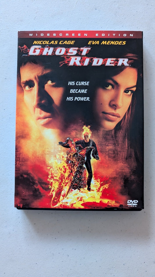 GHOST RIDER (DVD, 2007, PG-13) NICOLAS CAGE, EVA MENDES