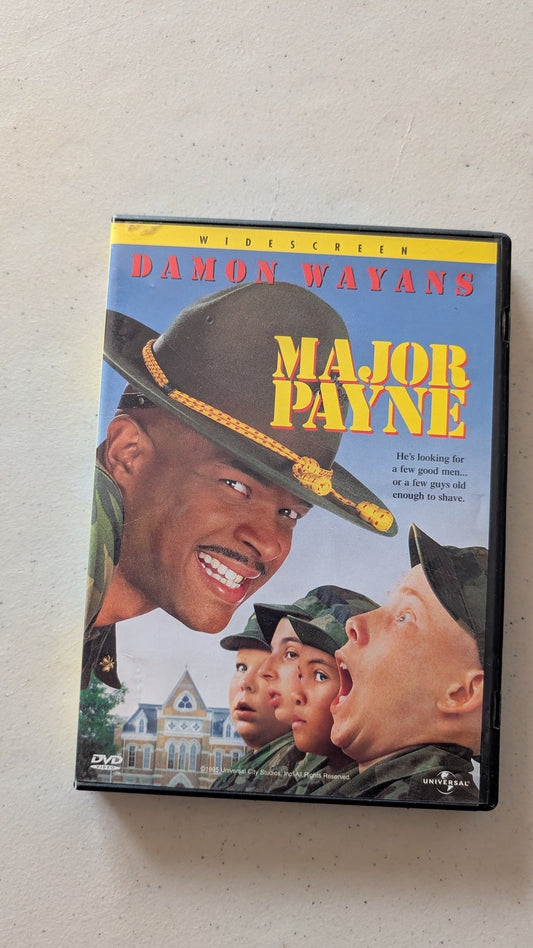 MAJOR PAYNE (DVD, 1995, PG-13) DAMON WAYANS