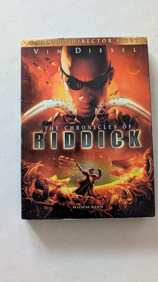 THE CHRONICLES OF RIDDICK (DVD, 2004, UNRATED) VIN DIESEL