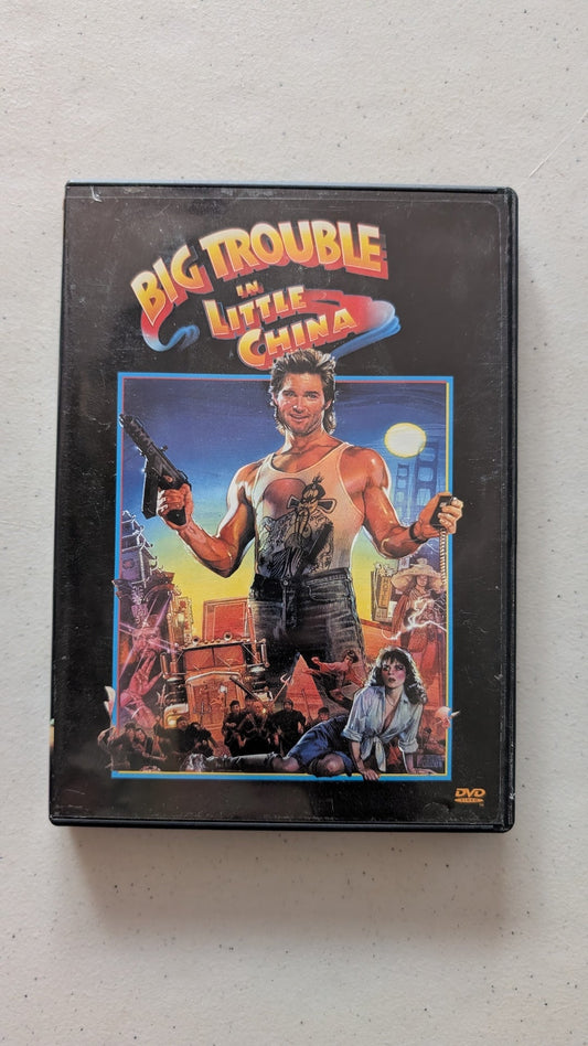 Big Trouble in Little China (DVD, 1986, PG-13) Kurt Russell