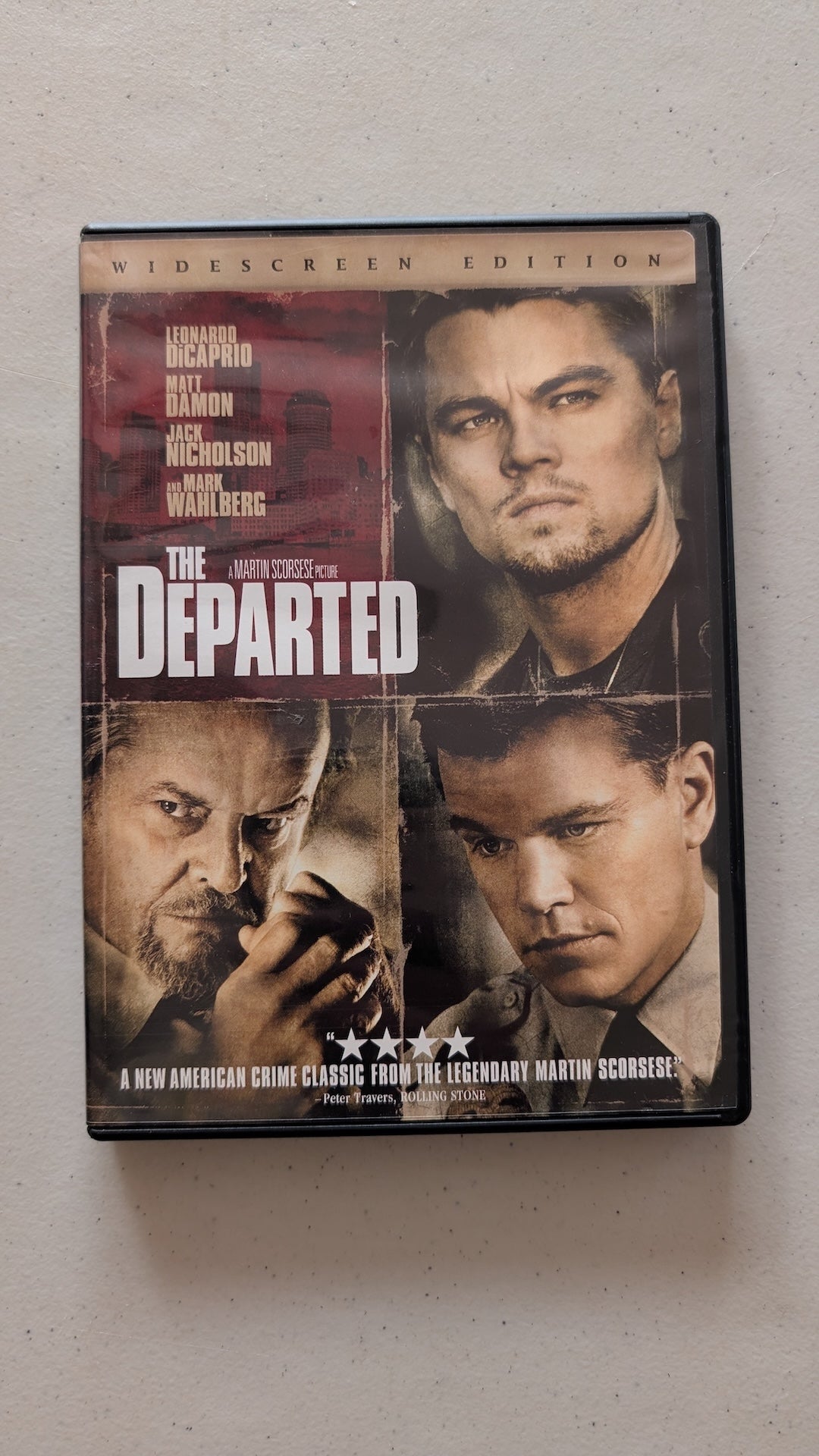 THE DEPARTED (DVD, 2006, R) LEONARDO DICAPRIO, MATT DAMON, JACK NICHOLSON, MARK WAHLBERG
