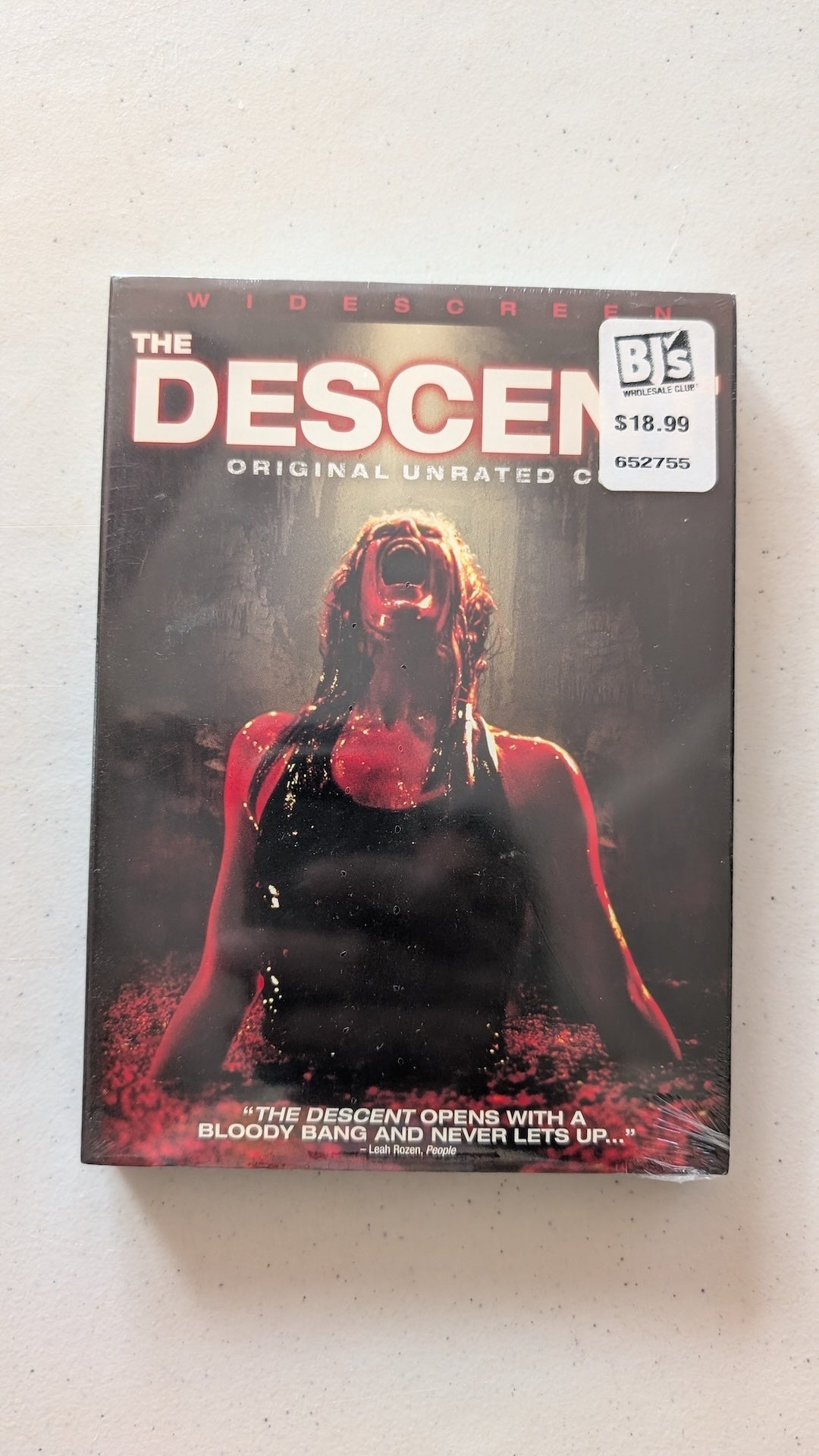 THE DESCENT (DVD, 2005, UNRATED)