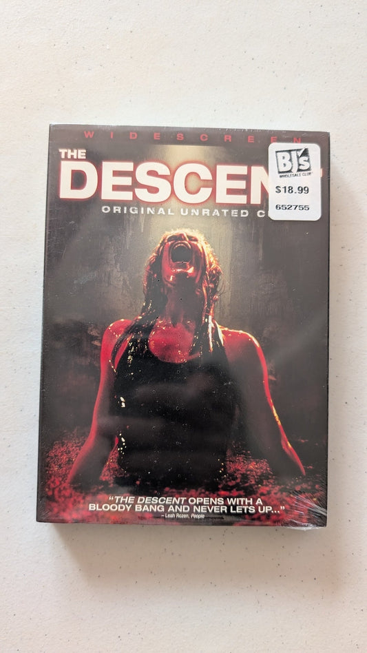 THE DESCENT (DVD, 2005, UNRATED)