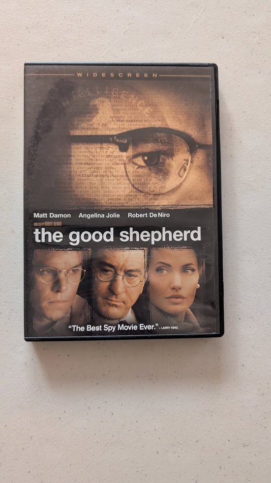 THE GOOD SHEPHERD (DVD, 2006, R) MATT DAMON, ANGELINA JOLIE, ROBERT DE NIRO