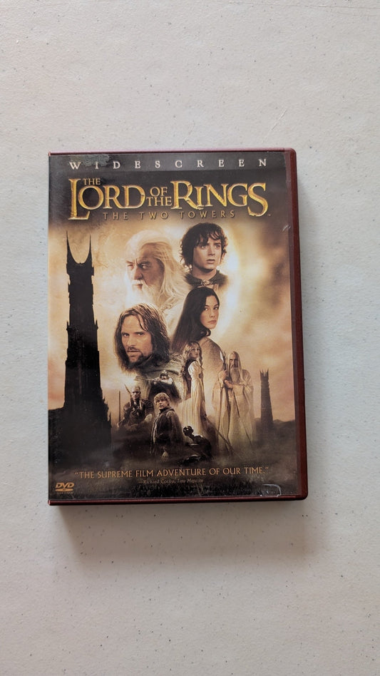 THE LORD OF THE RINGS: THE TWO TOWERS (DVD, 2002, PG-13)