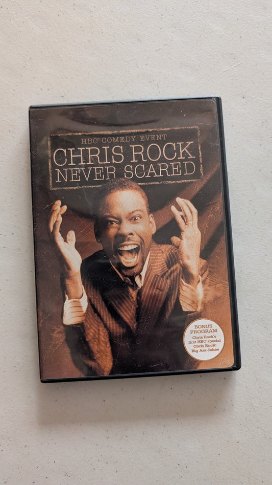 Chris Rock: Never Scared (DVD, 2004, TV-MA) Chris Rock