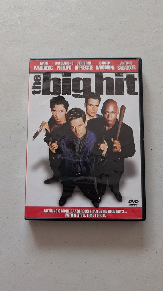 THE BIG HIT (DVD, 1998, R) MARK WAHLBERG, LOU DIAMOND PHILLIPS, CHRISTINA APPLEGATE, BOKEEM WOODBINE, ANTONIO SABATO JR.