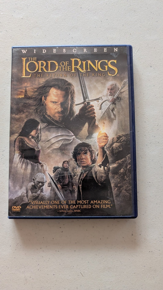 THE LORD OF THE RINGS: THE RETURN OF THE KING (DVD, 2003, PG-13)