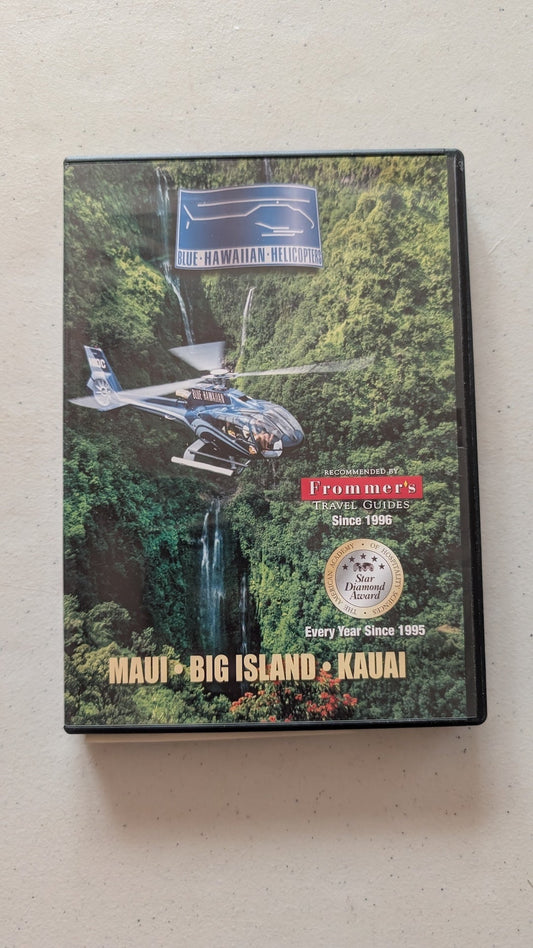 BLUE HAWAIIAN HELICOPTERS: MAUI, BIG ISLAND, KAUAI (DVD, NOT SPECIFIED, NOT RATED)