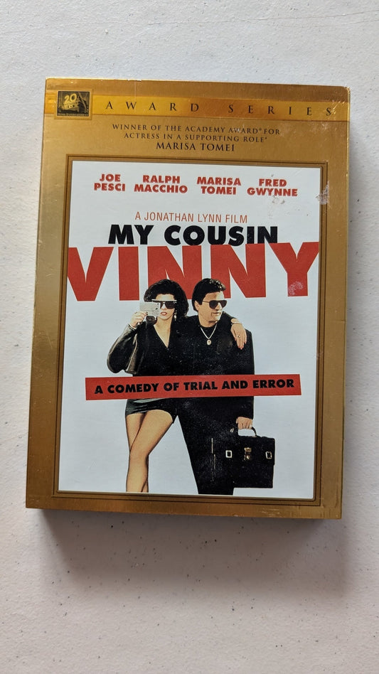 MY COUSIN VINNY (DVD, 1992, R) JOE PESCI, RALPH MACCHIO, MARISA TOMEI