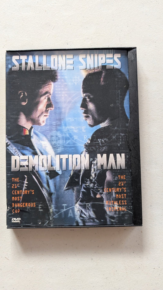 DEMOLITION MAN (DVD, 1993, R) STALLONE, SNIPES