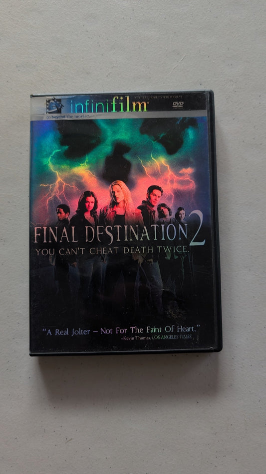 FINAL DESTINATION 2 (DVD, 2003, R) ALI LARTER, A.J. COOK