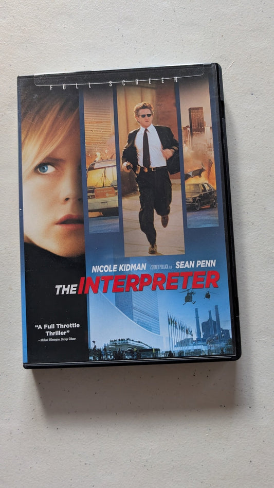 THE INTERPRETER (DVD, 2005, PG-13) NICOLE KIDMAN, SEAN PENN