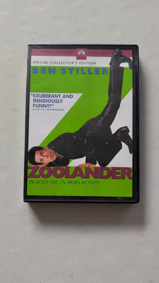 Zoolander (DVD, 2001, PG-13) Ben Stiller