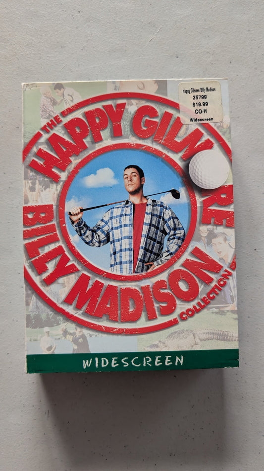 THE HAPPY GILMORE / BILLY MADISON COLLECTION (DVD, 1996 / 1995, PG-13) ADAM SANDLER