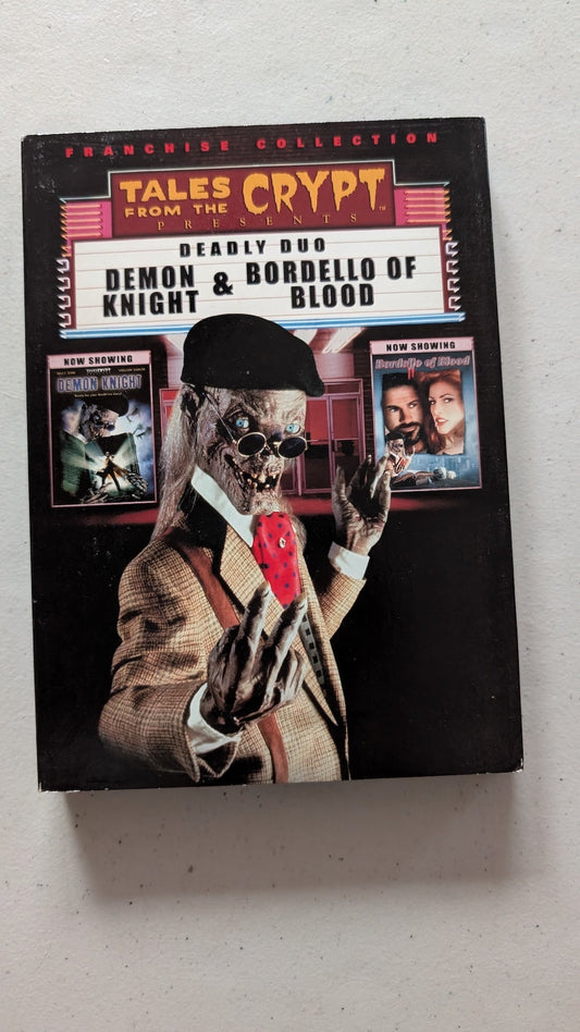 TALES FROM THE CRYPT: DEMON KNIGHT & BORDELLO OF BLOOD (DVD, 1995, 1996, R)
