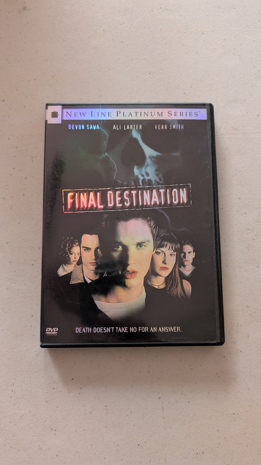 FINAL DESTINATION (DVD, 2000, R) DEVON SAWA, ALI LARTER, KERR SMITH
