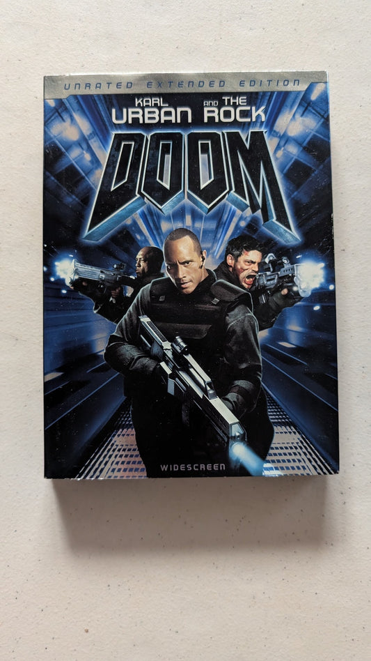 DOOM (DVD, 2005, UNRATED) KARL URBAN, THE ROCK
