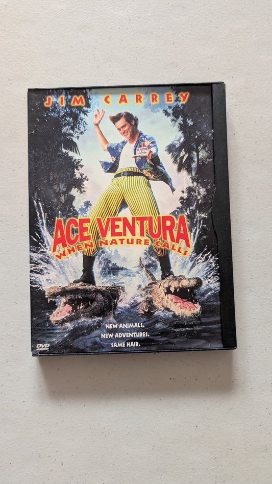 Ace Ventura: When Nature Calls (DVD, 1995, PG-13) Jim Carrey