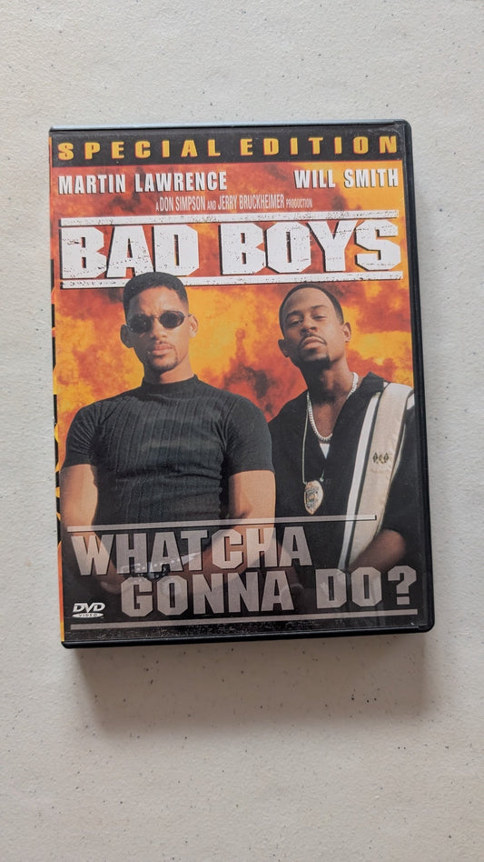 Bad Boys (DVD, 1995, R) Martin Lawrence, Will Smith