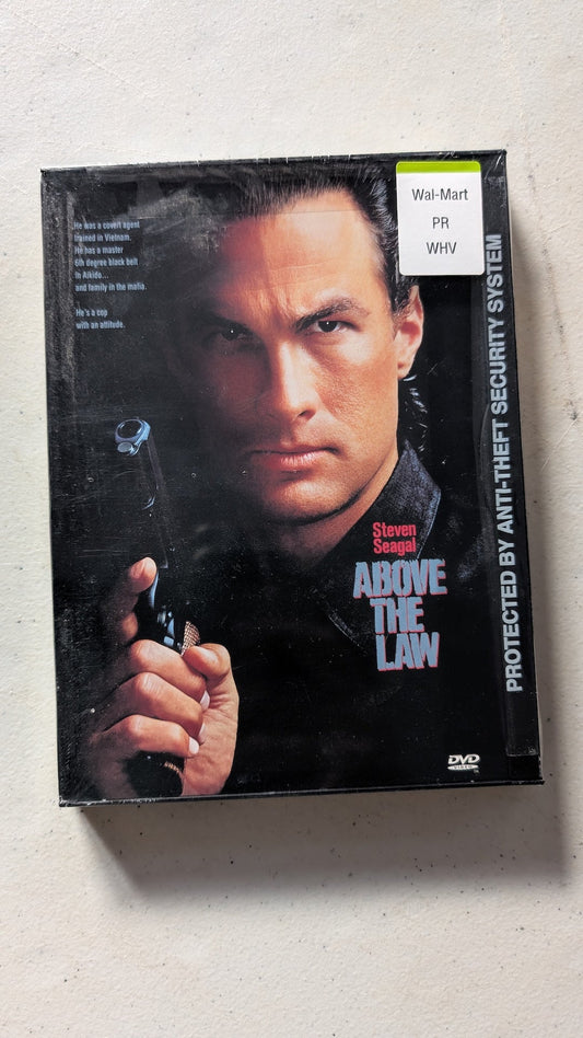 ABOVE THE LAW (DVD, 1988, R) STEVEN SEAGAL