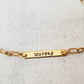 PAPERCLIP CHAIN CUSTOM NAME NECKLACE
