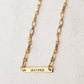 PAPERCLIP CHAIN CUSTOM NAME NECKLACE