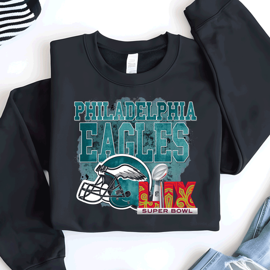 SUPER BOWL PHILADELPHIA FOOTBALL SWEATSHIRT, PHILLY T-SHIRT, TRENDING EAGLES FAN SHIRTS, FOOTBALL CREWNECK, EAGLES HOODIE, SUPERBOWL GIFTS