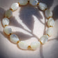 STRETCHY MOTHER OF PEARL PIKAKE BRACELET - ANELA