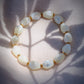 STRETCHY MOTHER OF PEARL PIKAKE BRACELET - ANELA