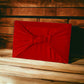 SMALL REUSABLE CLOTH FUROSHIKI GIFT WRAP | BRIGHT RED