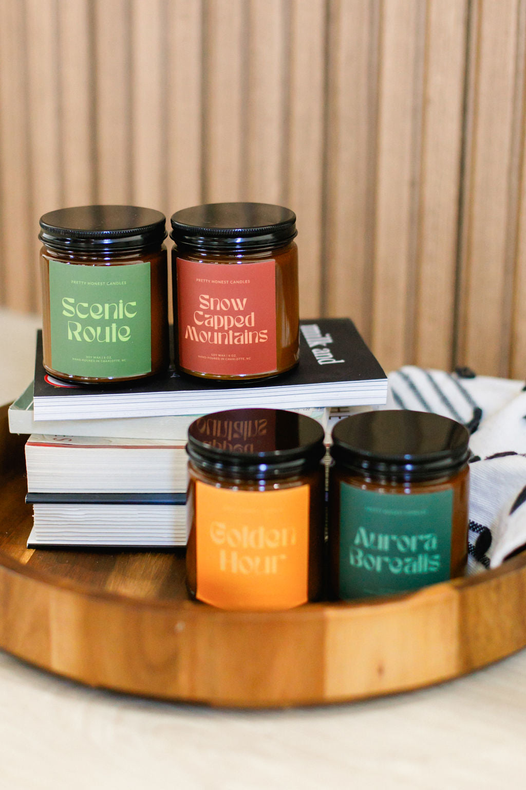 EUCALYPTUS AND PINE CANDLE: SCENIC ROUTE CANDLE