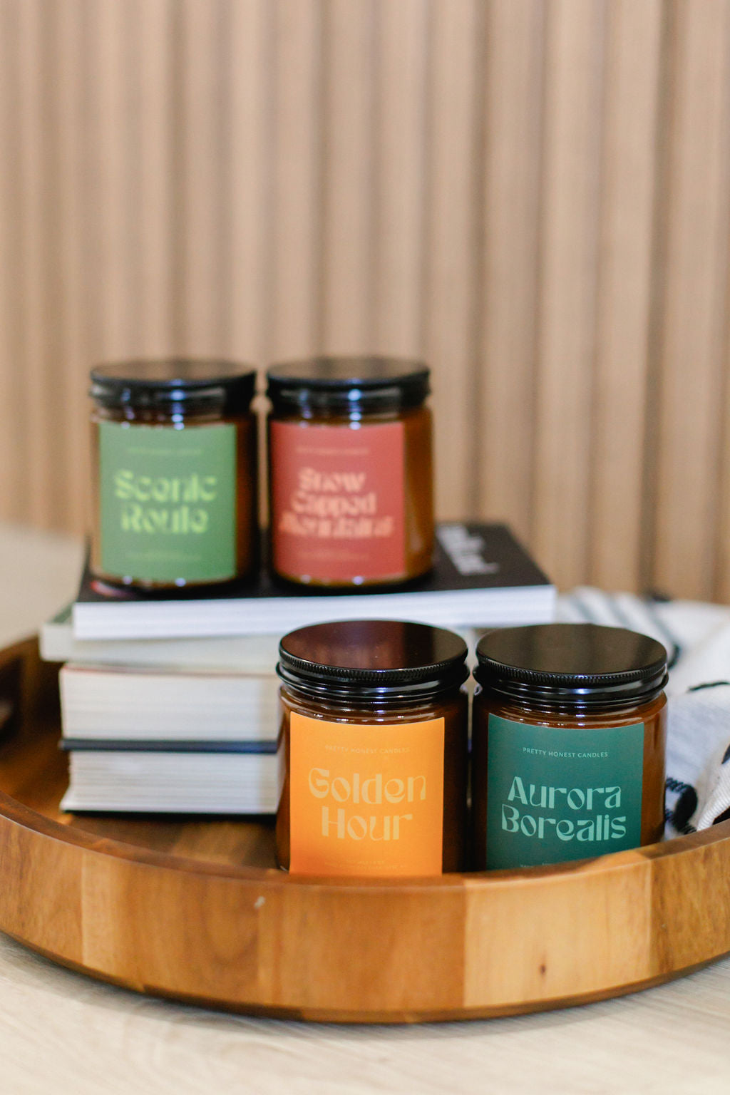EUCALYPTUS AND PINE CANDLE: SCENIC ROUTE CANDLE
