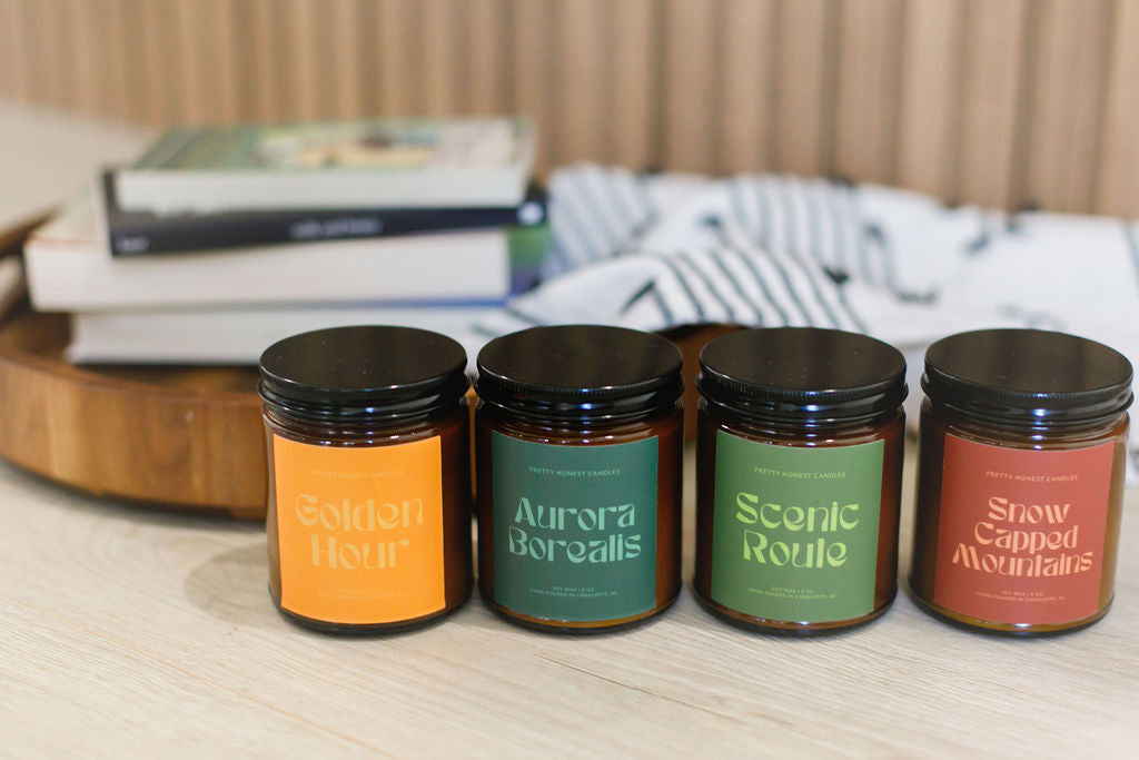 EUCALYPTUS AND PINE CANDLE: SCENIC ROUTE CANDLE