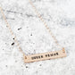 QUEER FEMME BAR NECKLACE