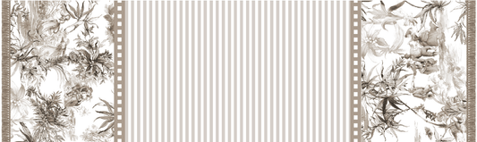 STAIN-RESISTANT RUNNER - TAUPE - JOKE
