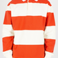 THE LABEL STRIPED RUGBY POLO