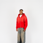 THE LABEL WEATHERED ZIP UP