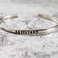 RESILIENT SKINNY CUFF BRACELET