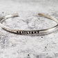 RESILIENT SKINNY CUFF BRACELET
