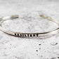 RESILIENT SKINNY CUFF BRACELET