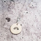 RAINBOW BABY INITIAL NECKLACE
