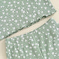 TODDLER KIDS GIRLS 2PCS FALL OUTFIT RUFFLE FLOWER PRINT LONG SLEEVE TOP + FLARE PANTS SET