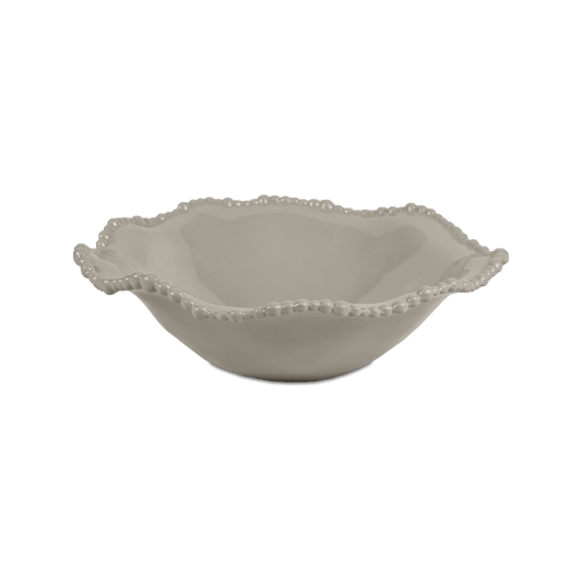 TAUPE MELAMINE SALAD BOWL - SMALL - JOKE