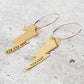 SEE YOU NEXT TUESDAY LIGHTNING BOLT EARRINGS