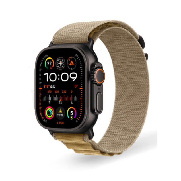 STRETCH ALPINE LOOP BAND FOR APPLE WATCH – NYLON D-HOOK STRAP