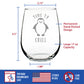 TIME TO CHILL - STEMLESS WINE GLASS - FUNNY CUTE PENGUIN THEMED GIFTS AND DECOR - LARGE 17 OZ
