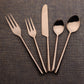 SUNDANCE PVD 5 PC. FLATWARE SET