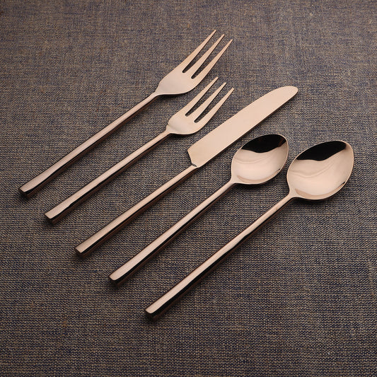 SUNDANCE PVD 5 PC. FLATWARE SET